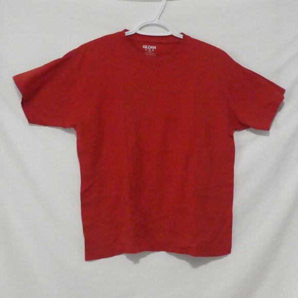 GILDAN | youth xl - extra large | Solid Red Cotton Tee / T-Shirt - Picture 1 of 12
